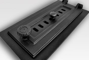 Revisionstür / Aschetür aus Gusseisen GRT7 - 398x203