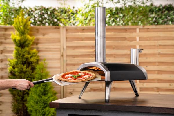 Pizzaofen Ooni Fyra 12 - Pelletbetriebener, tragbarer Outdoor-Pizzaofen
