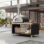 Pizzaofen Fontana Mangiafuoco mit Pizza Desk Premium Bundle